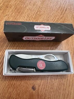 Outdoor Life OL Multi-Tool Pocket tool set- Dark Green